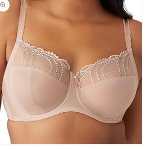 Wacoal Evocative Edge Full Figure Underwire Bra sz 36G in nude